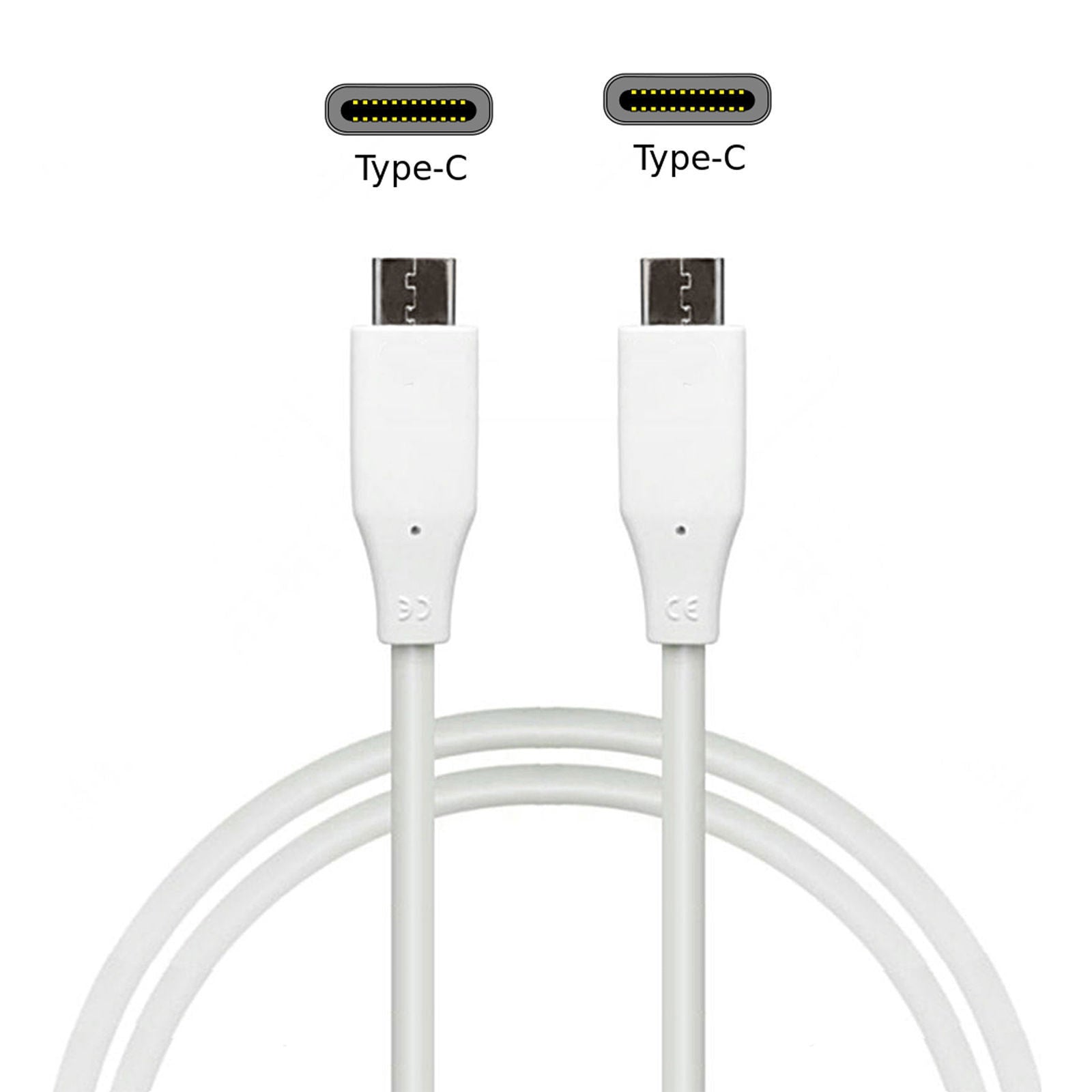 Câble de données de chargement LG USB-C vers USB-C (1 m) Câble de données de chargement LG USB-C vers USB-C (1 m)